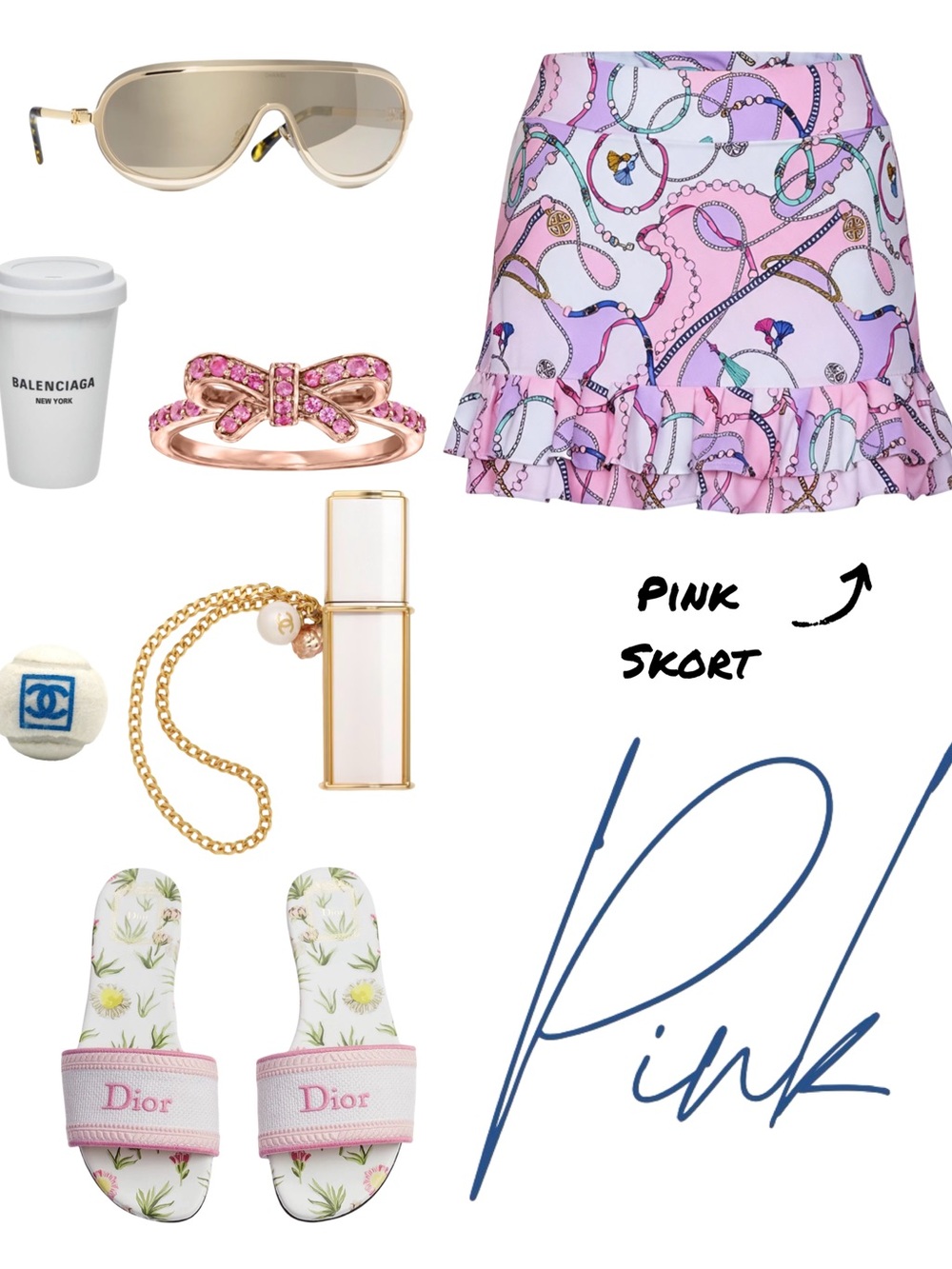 Pink Skort